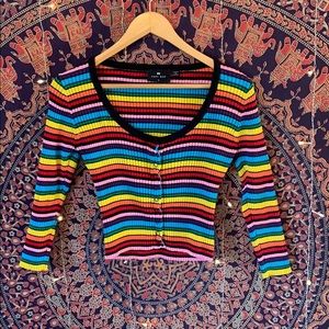 Lazy Oaf Rainbow Sweater